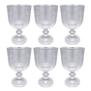 Glass Ice Cream and Dessert Bowl Set of 6 Pcs 9*16.5 cm