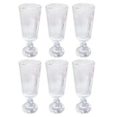 Lead Free Glass Tumbler Set/6 Pcs 5.5*18 cm