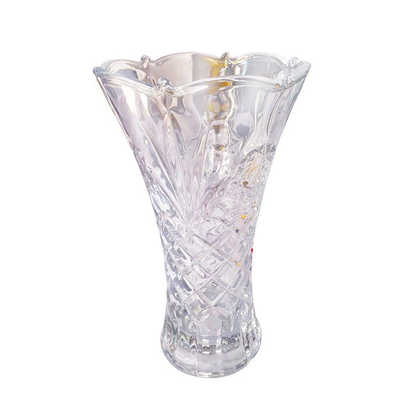 Decorative Centrepiece Crystal Glass Tabletop Flower Vase Assorted Collection 15*28.5 cm
