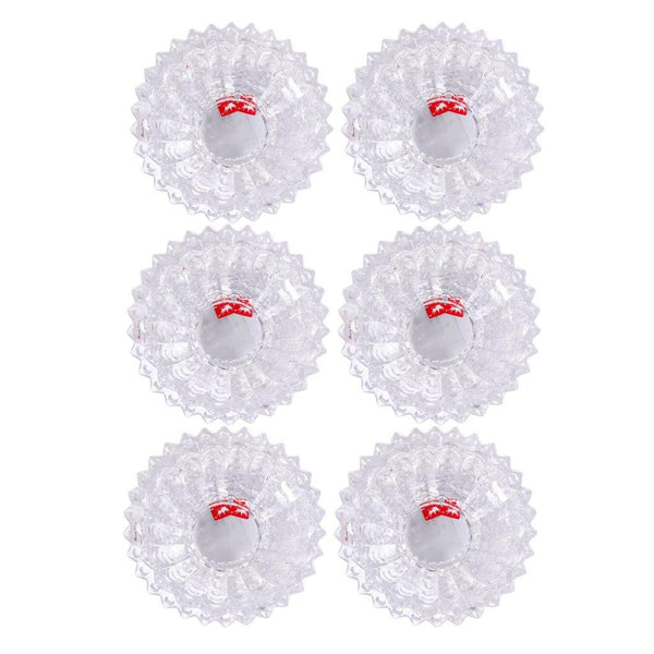 Crystal Glass Ice Cream and Dessert Bowl with Saucer Set of 6 Pcs  10*6.5/16 cm
