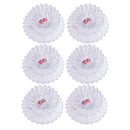 Crystal Glass Ice Cream and Dessert Bowl with Saucer Set of 6 Pcs  10*6.5/16 cm