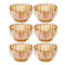 Crystal Glass Ice Cream and Dessert Bowl Set of 6 Pcs 150 ml **