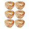 Crystal Glass Ice Cream and Dessert Bowl Set of 6 Pcs 150 ml **