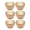 Crystal Glass Ice Cream and Dessert Bowl Set of 6 Pcs 150 ml **