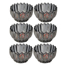 Crystal Glass Ice Cream and Dessert Bowl Set of 6 Pcs 150 ml **