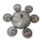 Crystal Cut Glass Ice Cream and Dessert Bowl Set of 6 Pcs ** Inspect Actual 1100+1300 ml