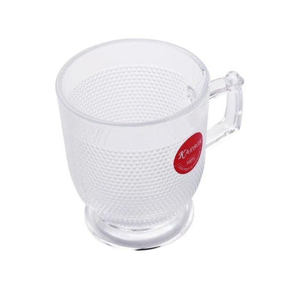 Premium Lead Free Glass Tea Cup Set of 6 Pcs 164 ml