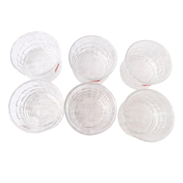 Crystal Glass Ice Cream and Dessert Bowl Set of 6 Pcs 120 ml **