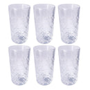 Premium Lead Free Glass Tumblers Set of 6 Pcs 346 ml