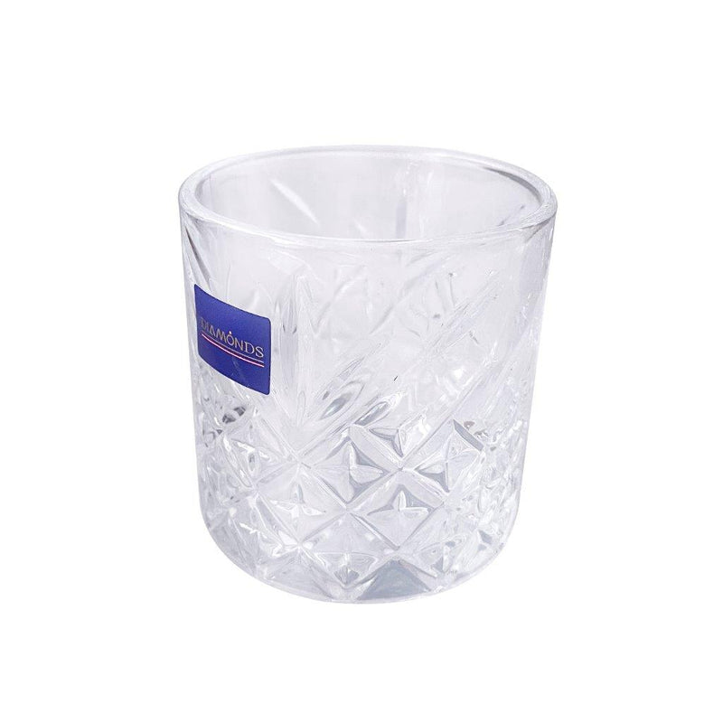 Premium Lead Free Glass Tumblers Set of 6 Pcs 200 ml