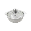 White Ceramic Gold Rim Bowl Fine Porcelain Casserole Set of 3 Pcs 7''+8''+9''