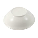 White Ceramic Floral Print Tableware Round Serving Dish Bowl 9''