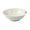White Ceramic Floral Print Tableware Round Serving Dish Bowl 9''