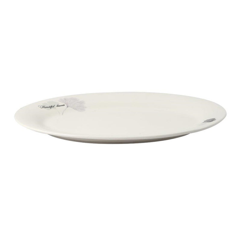 Oval Floral Ceramic Plate Serving Dish 14''