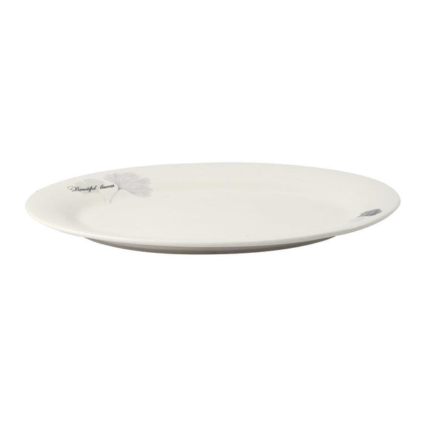 Oval Floral Ceramic Plate Serving Dish 14''