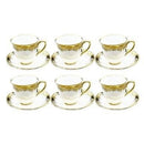 Ceramic Coffee Cup and saucer Abstract Print ** 90cc/11 cm