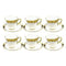 Ceramic Coffee Cup and saucer Abstract Print ** 90cc/11 cm