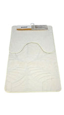 Bath Mat Abstract Design Set of 2 Pcs 50*80cm/40*50 cm