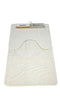 Bath Mat Abstract Design Set of 2 Pcs 50*80cm/40*50 cm