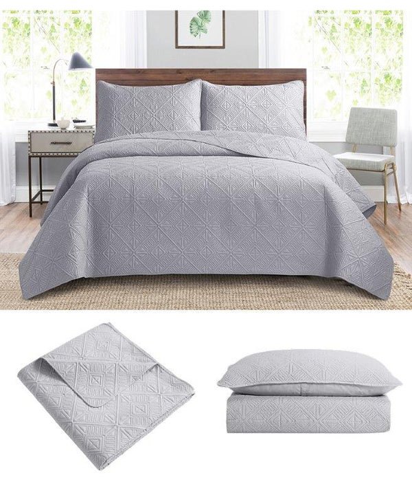 Plain Color Comforter Bedspread Bedding Set Bed Cover with Pillowcase Set need inspect