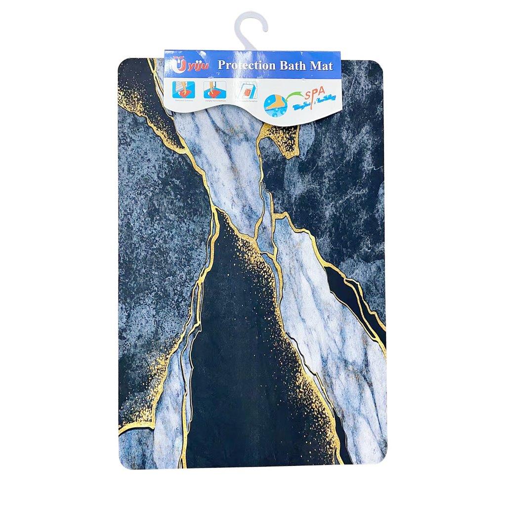 Abstract Design Bath Mat 38x58cm Bathroom Rug