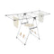 Iron Cloth Drying Rack Foldable Indoor/Outdoor 132*51*88 cm