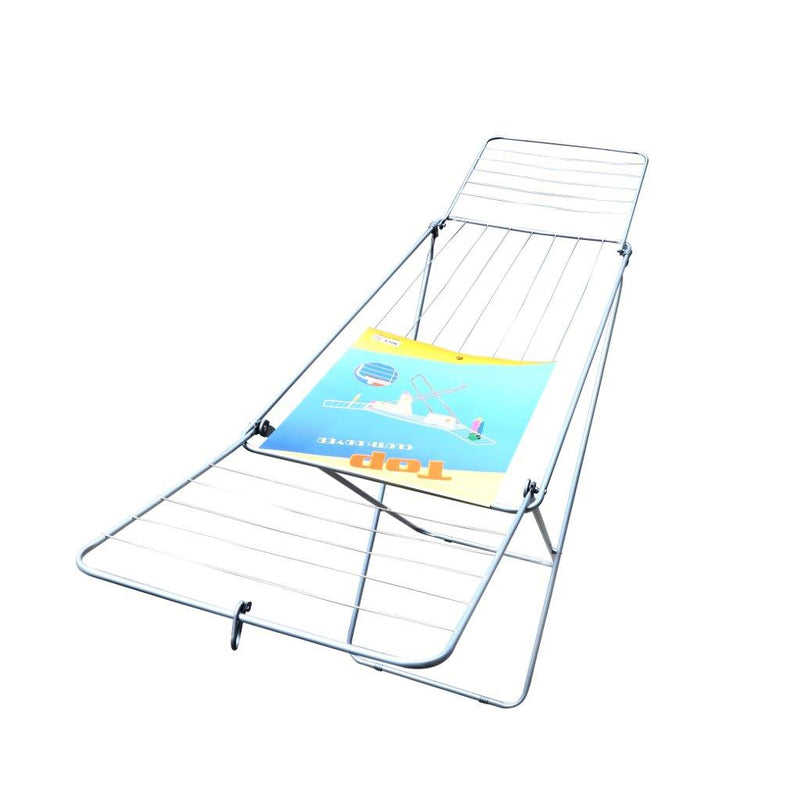 Iron Cloth Drying Rack Foldable Indoor/Outdoor 180*50*105 cm