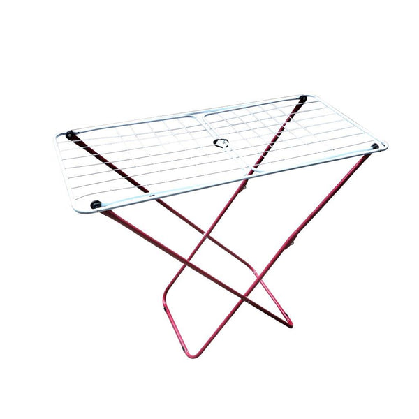 Iron Cloth Drying Rack Foldable Indoor/Outdoor 180*50*105 cm