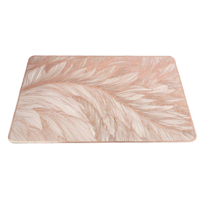 Deco Rectangle Abstract Pattern Plastic Dining Table Placemat 30*45 cm
