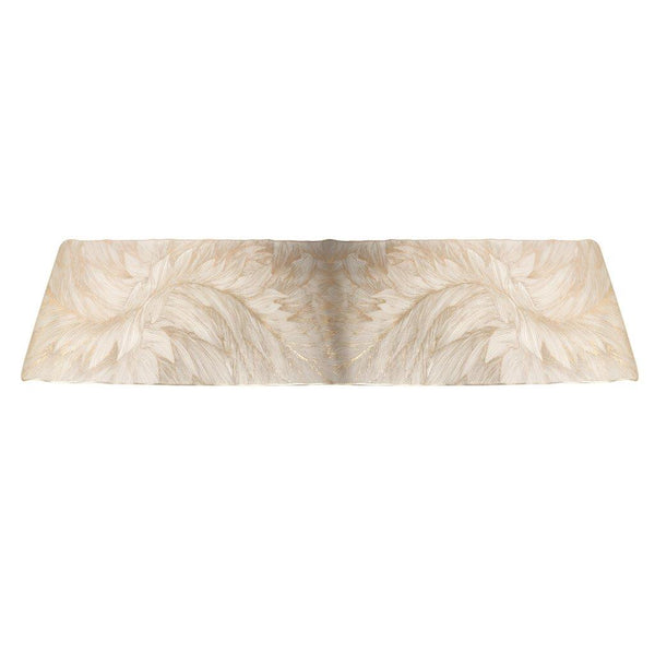 Deco Rectangle Abstract Pattern Plastic Dining Table Placemat 33*150 cm