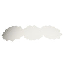Deco Flower Abstract Pattern Plastic Dining Table Placemat 34*90 cm