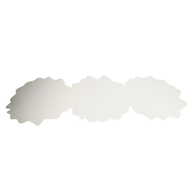 Deco Flower Abstract Pattern Plastic Dining Table Placemat 34*90 cm