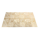 Deco Flower Abstract Pattern Plastic Dining Table Placemat 30*45 cm