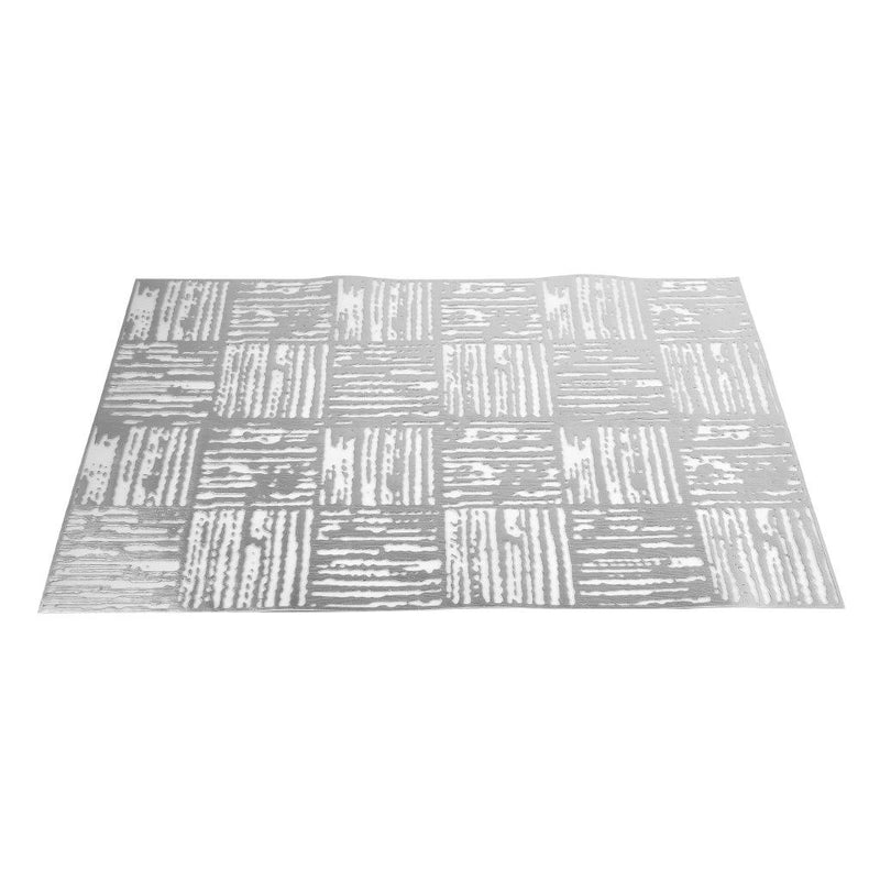 Deco Flower Abstract Pattern Plastic Dining Table Placemat 30*45 cm