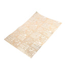 Deco Flower Abstract Pattern Plastic Dining Table Placemat 30*45 cm