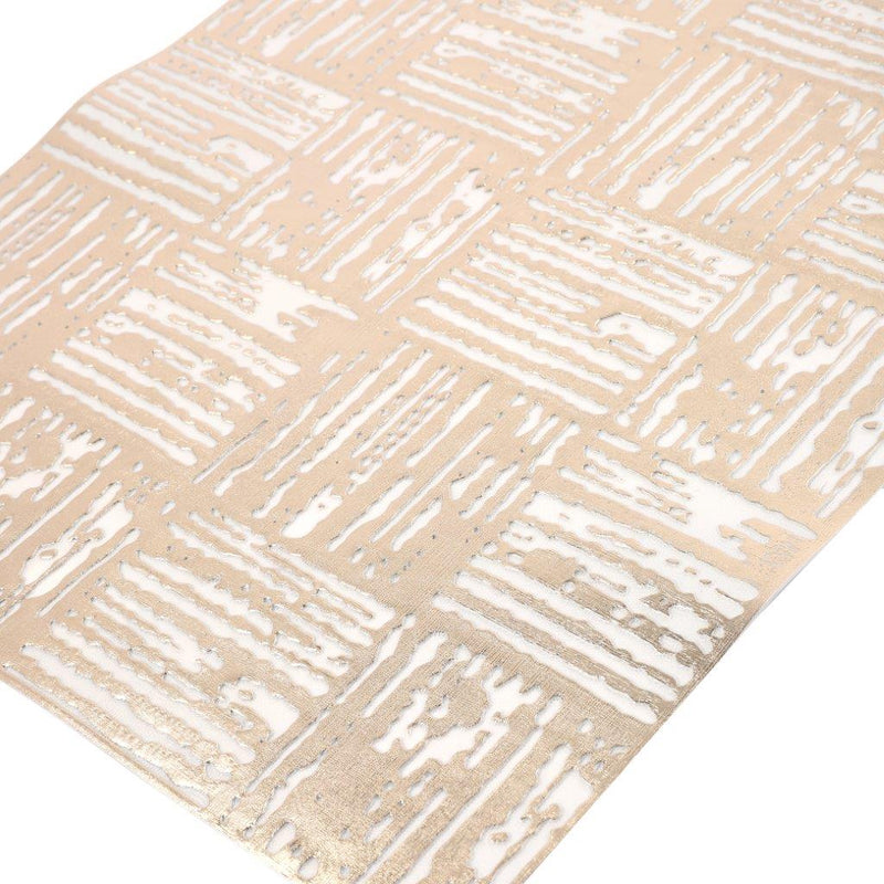 Deco Flower Abstract Pattern Plastic Dining Table Placemat 30*45 cm