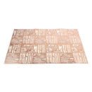 Deco Flower Abstract Pattern Plastic Dining Table Placemat 30*45 cm