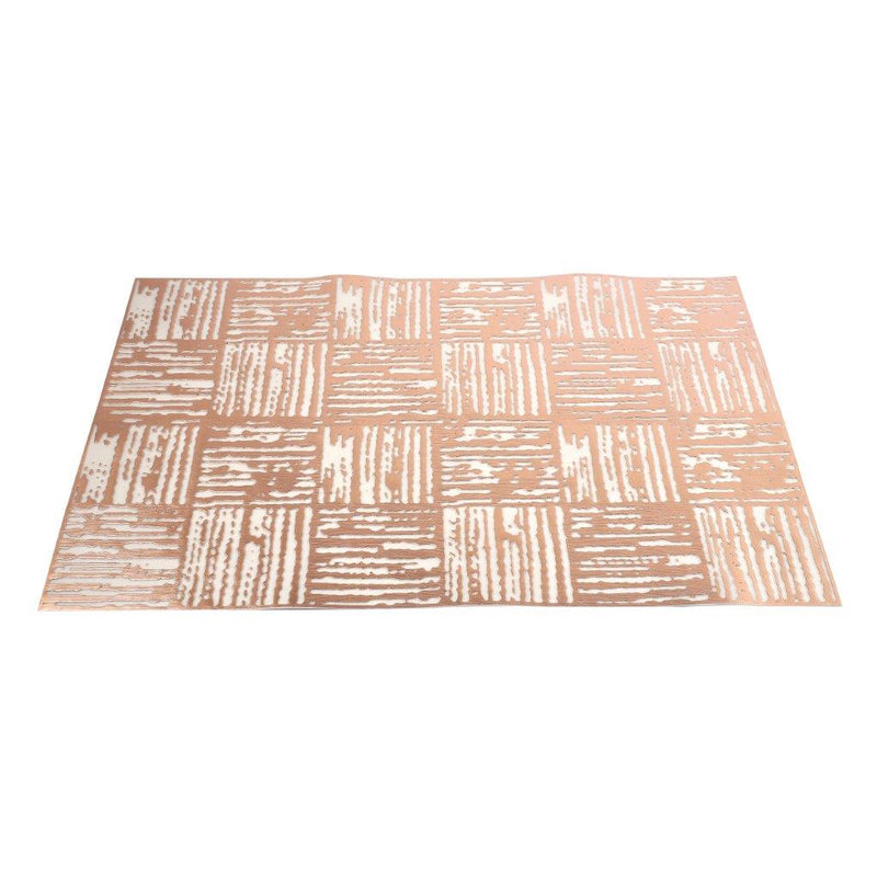 Deco Flower Abstract Pattern Plastic Dining Table Placemat 30*45 cm