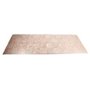 Deco Flower Abstract Pattern Plastic Dining Table Placemat 33*90 cm