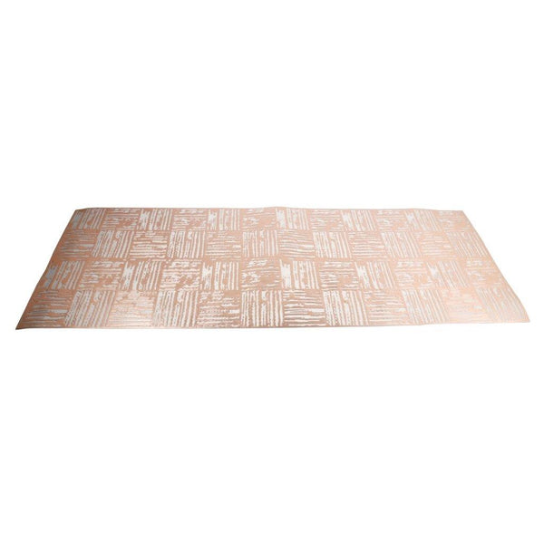 Deco Flower Abstract Pattern Plastic Dining Table Placemat 33*90 cm