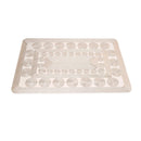Deco Flower Abstract Pattern Plastic Dining Table Placemat 30*45 cm