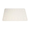 Deco Flower Abstract Pattern Plastic Dining Table Placemat 30*45 cm