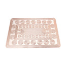 Deco Flower Abstract Pattern Plastic Dining Table Placemat 30*45 cm