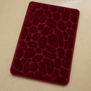 Bath Mat Abstract Design Set of 2 Pcs 50*80 cm+50*40 cm