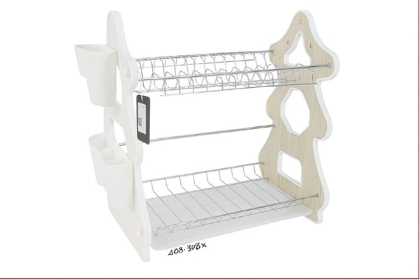 Chrome Dish Rack Cutlery Holder