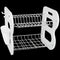 Aluminium Dish Rack Cutlery Holder