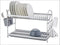 Aluminium Dish Rack Cutlery Holder 62.9*24*37.7 cm