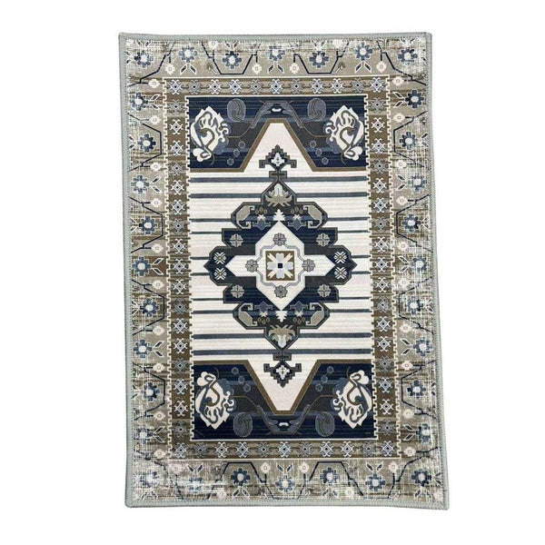 Super Soft Abstract Print Indoor Outdoor Non Slip Waterproof Floor Mat 50*80 cm