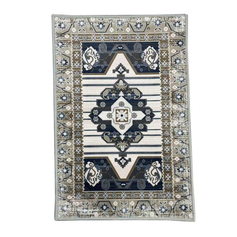 Super Soft Abstract Print Indoor Outdoor Non Slip Waterproof Floor Mat 50*80 cm