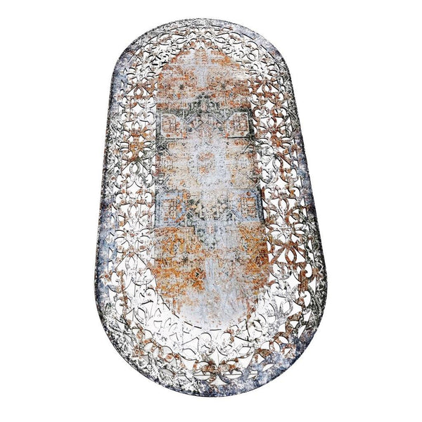 Artisitic Abstract Design Non Slip Waterproof Floor Mat 80*160 cm